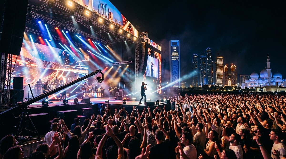 Top Live Music Events to Watch in Abu Dhabi This Year