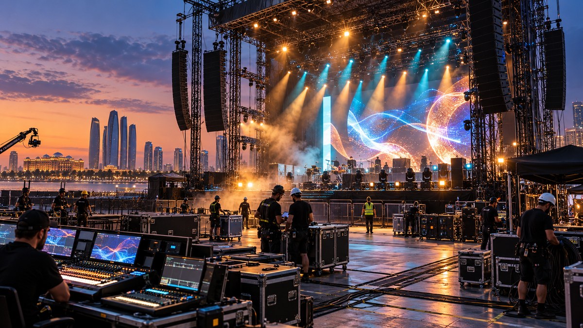 10 Things You Didn’t Know About Concert Production in Abu Dhabi