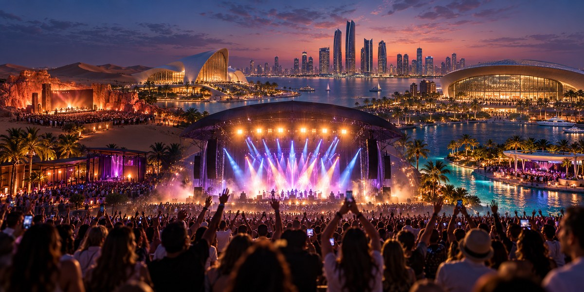 The 2026 Live Music Bucket List: 7 Venue Experiences You Can’t Miss in Abu Dhabi