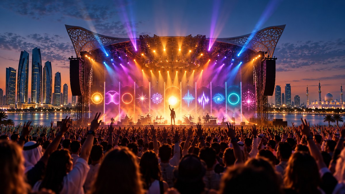 The Ultimate 2026 Playlist: 10 Songs That Define Abu Dhabi’s Live Concert Energy