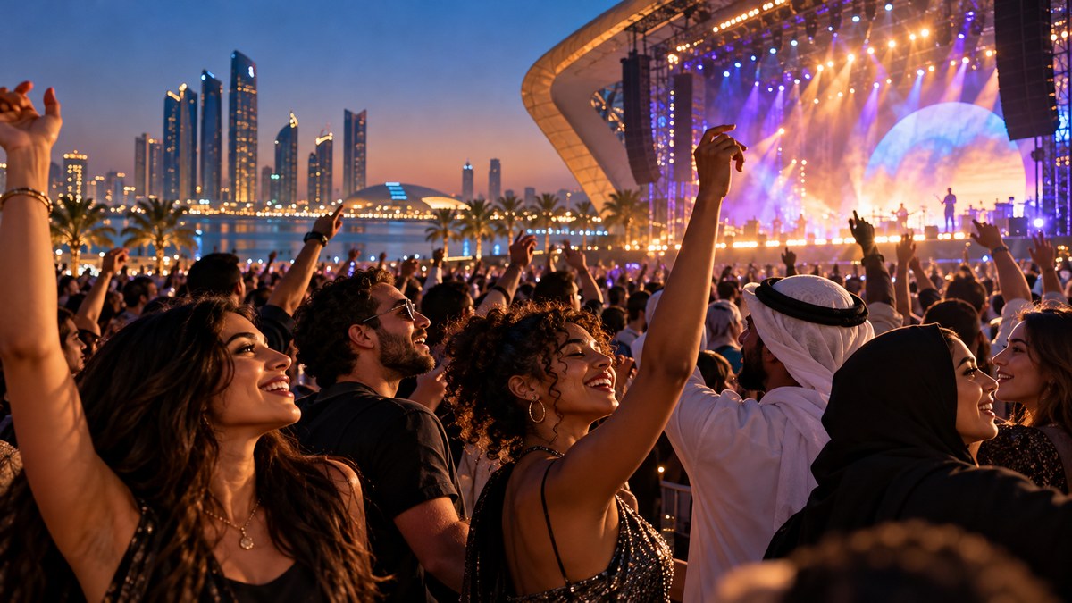 What Makes Abu Dhabi’s Concert Crowds Unique? A Fan’s Perspective