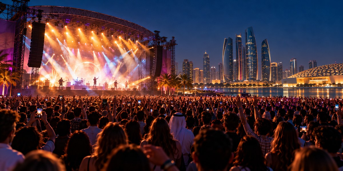 Why Abu Dhabi Is Becoming the Middle East’s Live Music Capital